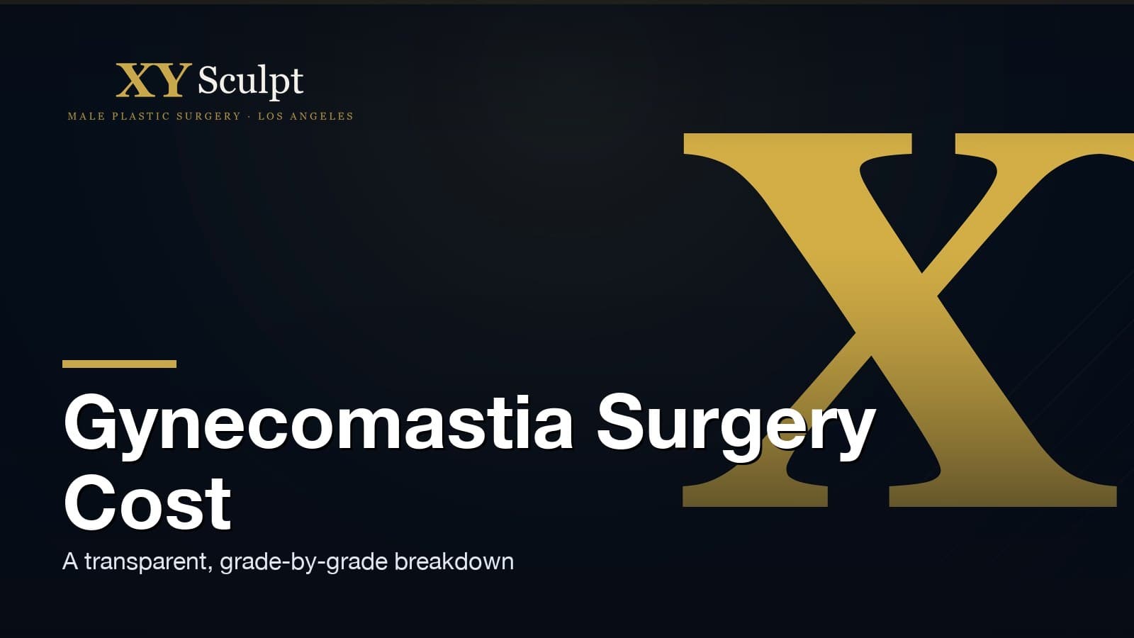 What Drives the Cost of Gynecomastia Surgery? A Grade-by-Grade Breakdown